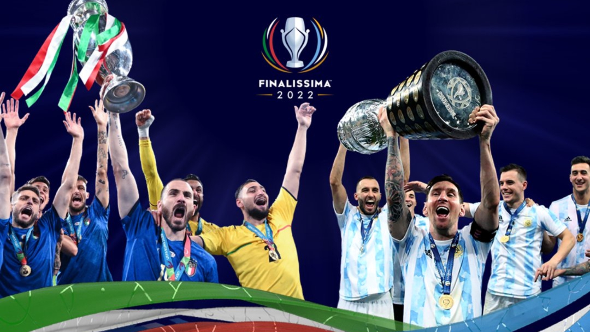 Аргентина сколько раз чемпион по футболу. Финалисимма 2022 Аргентина. Аргентина Кубок финалиссима. Италия Аргентина 1 июня 2022. Финаллисима Италия Аргентина.